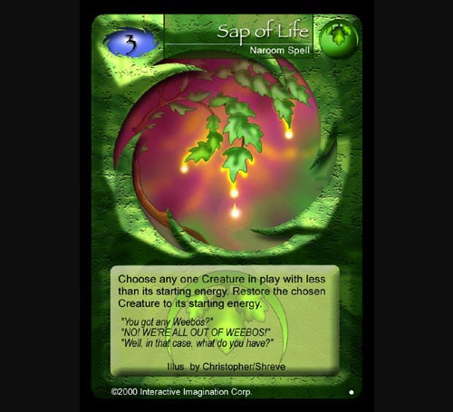 Sap of Life - Foil